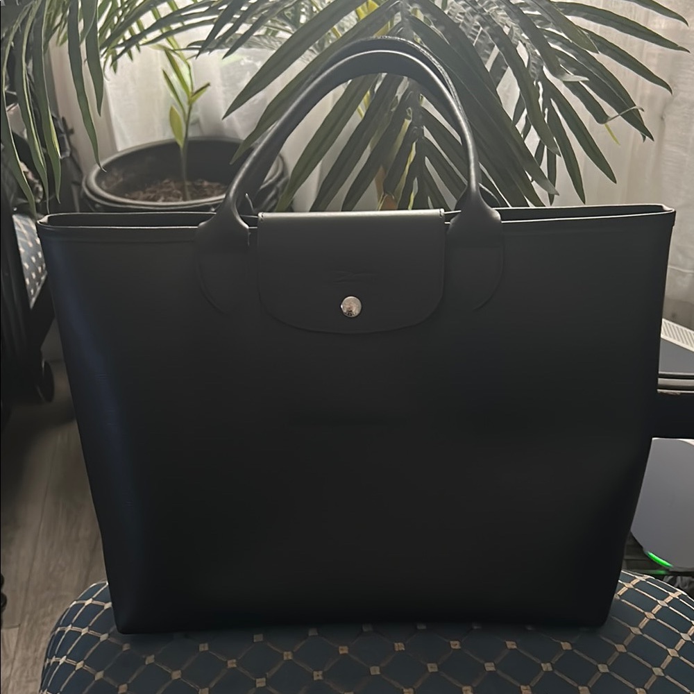 Longchamp Black Tote Bag